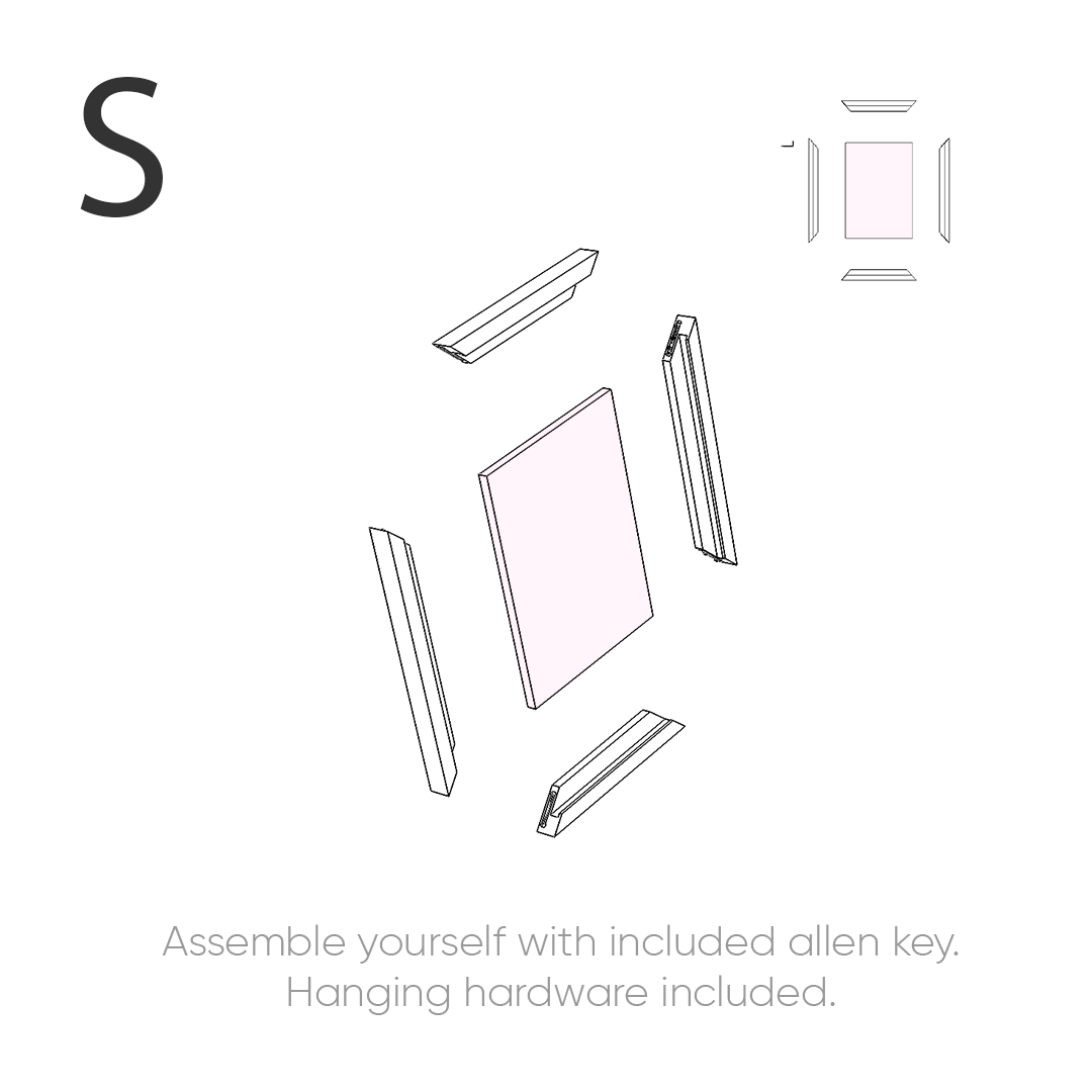 Small D.I.Y framing Kit